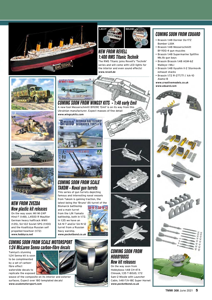Tamiya Model Magazine 308 (2021-06)